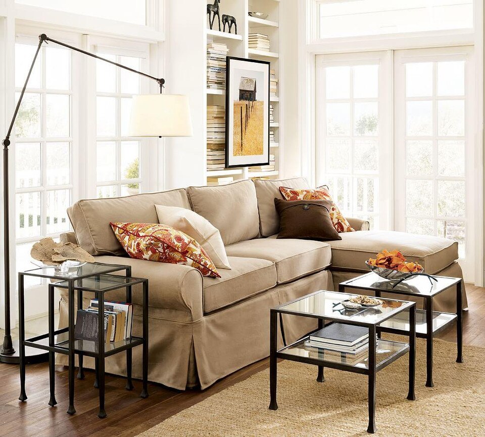 Tanner Nesting Side Tables Bronze finish Pottery Barn Australia